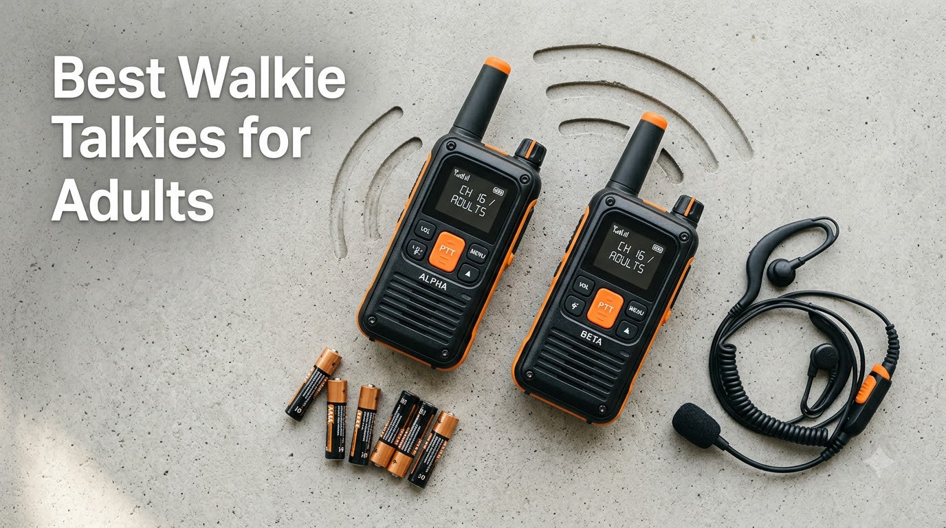 Best Walkie Talkies for Adults