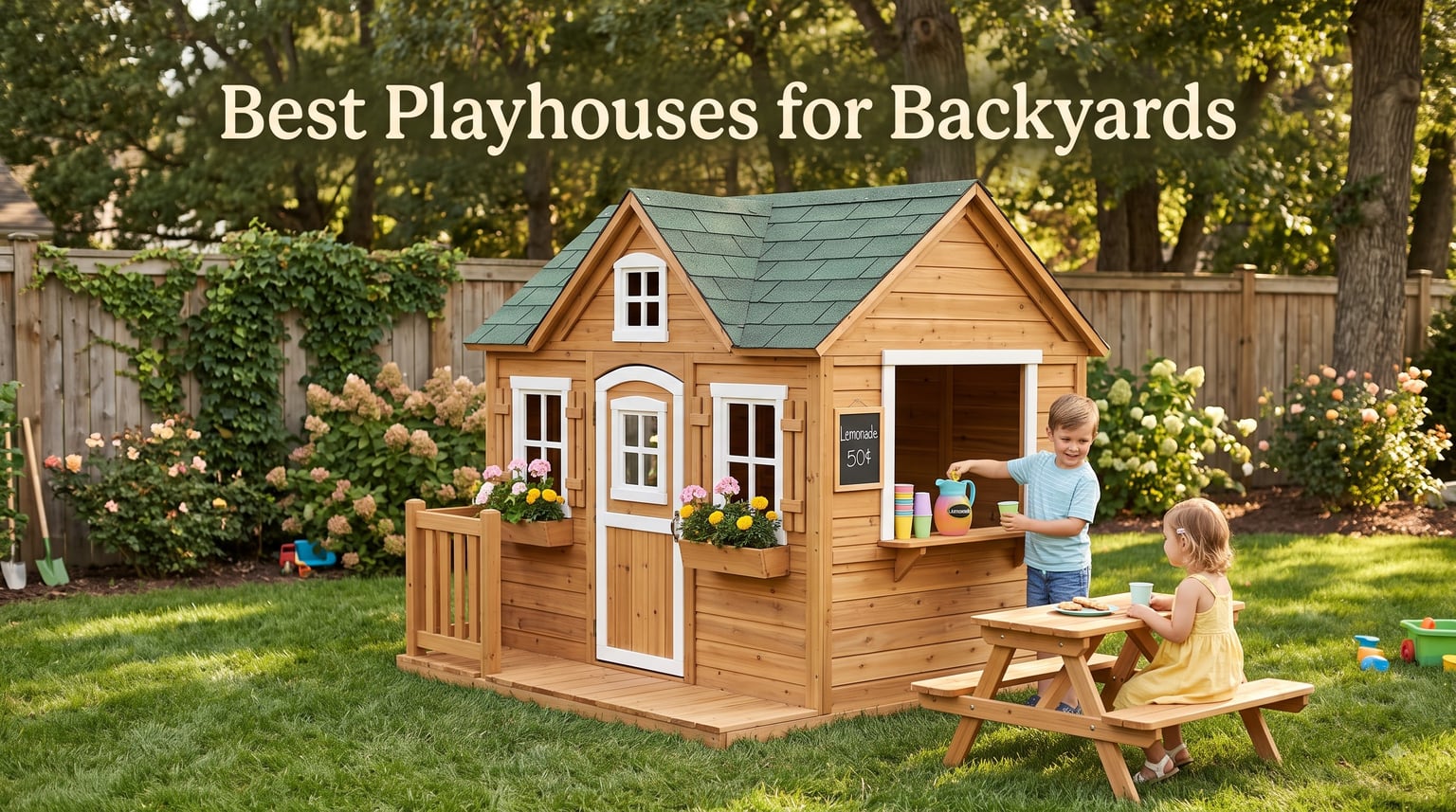 Best Playhouses for Backyards