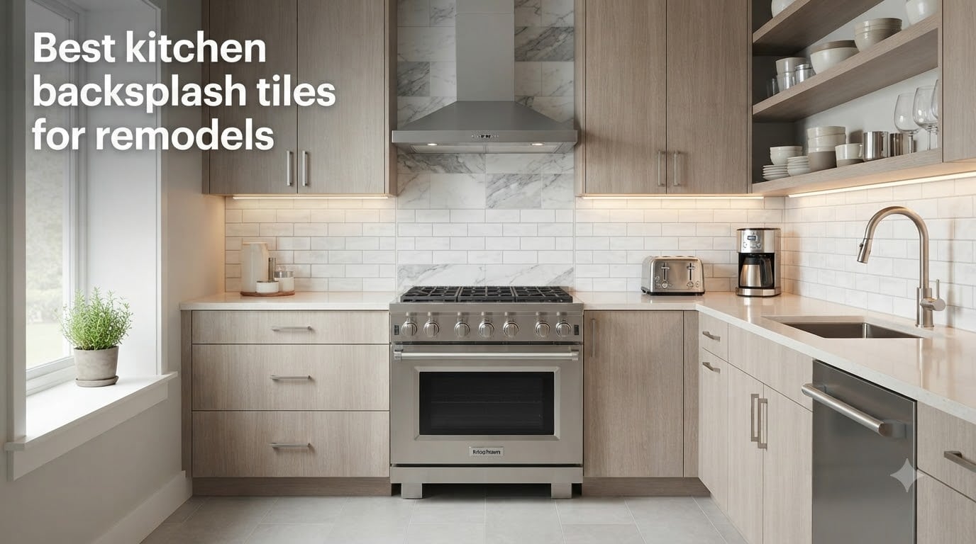 Best kitchen backsplash tiles for remodels