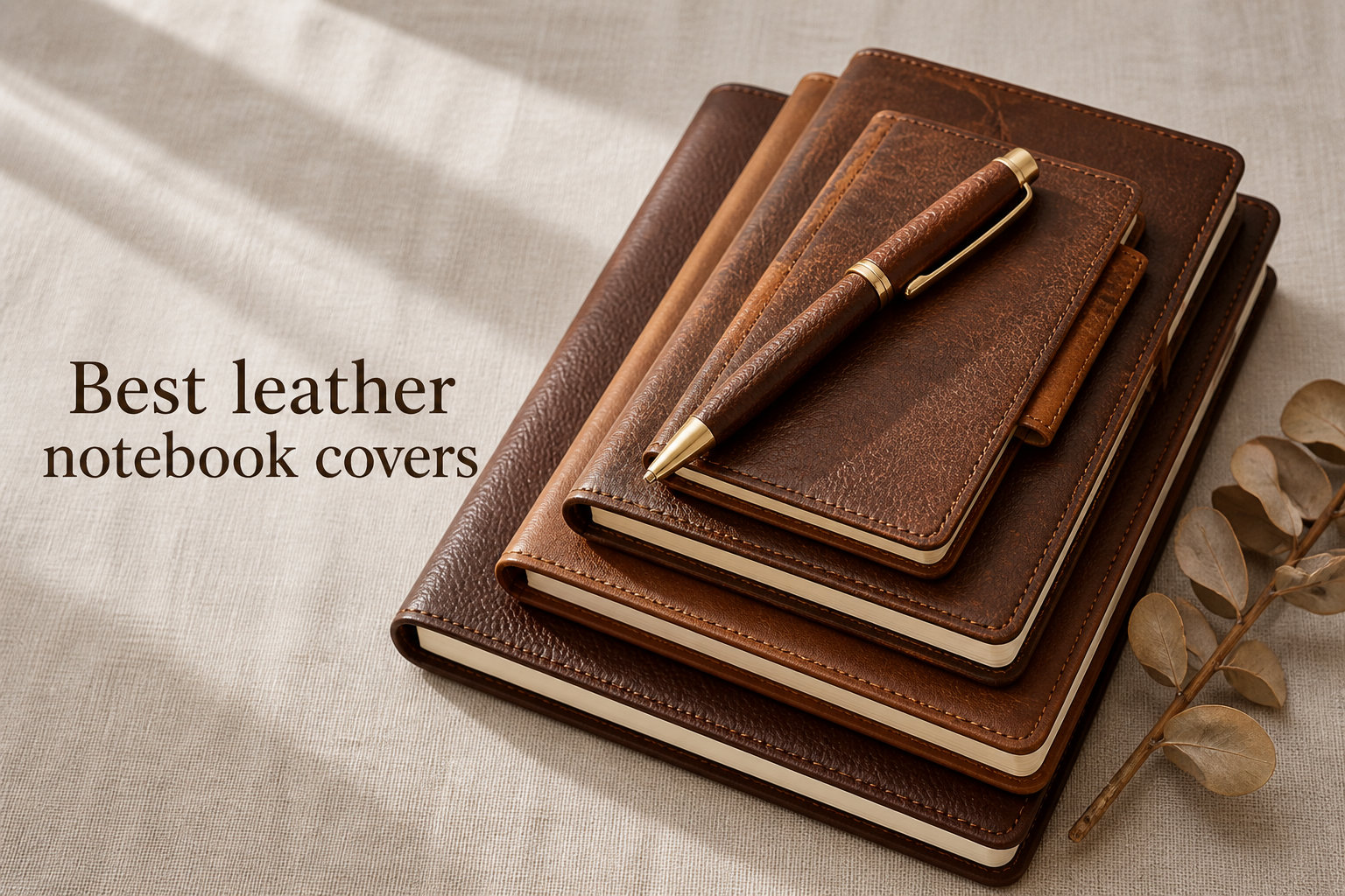 Best leather notebook covers