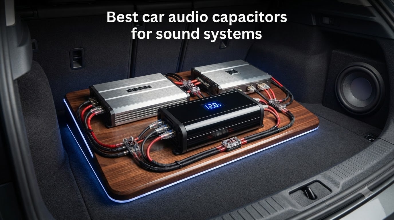 Best car audio capacitors for sound systems