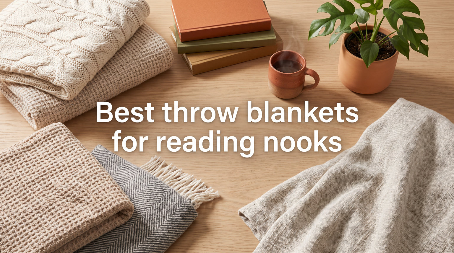 Best throw blankets for reading nooks