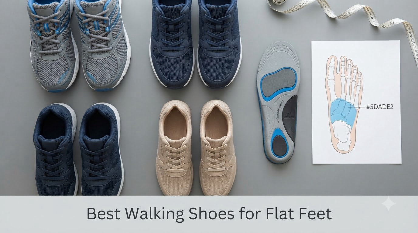 Best Walking Shoes for Flat Feet