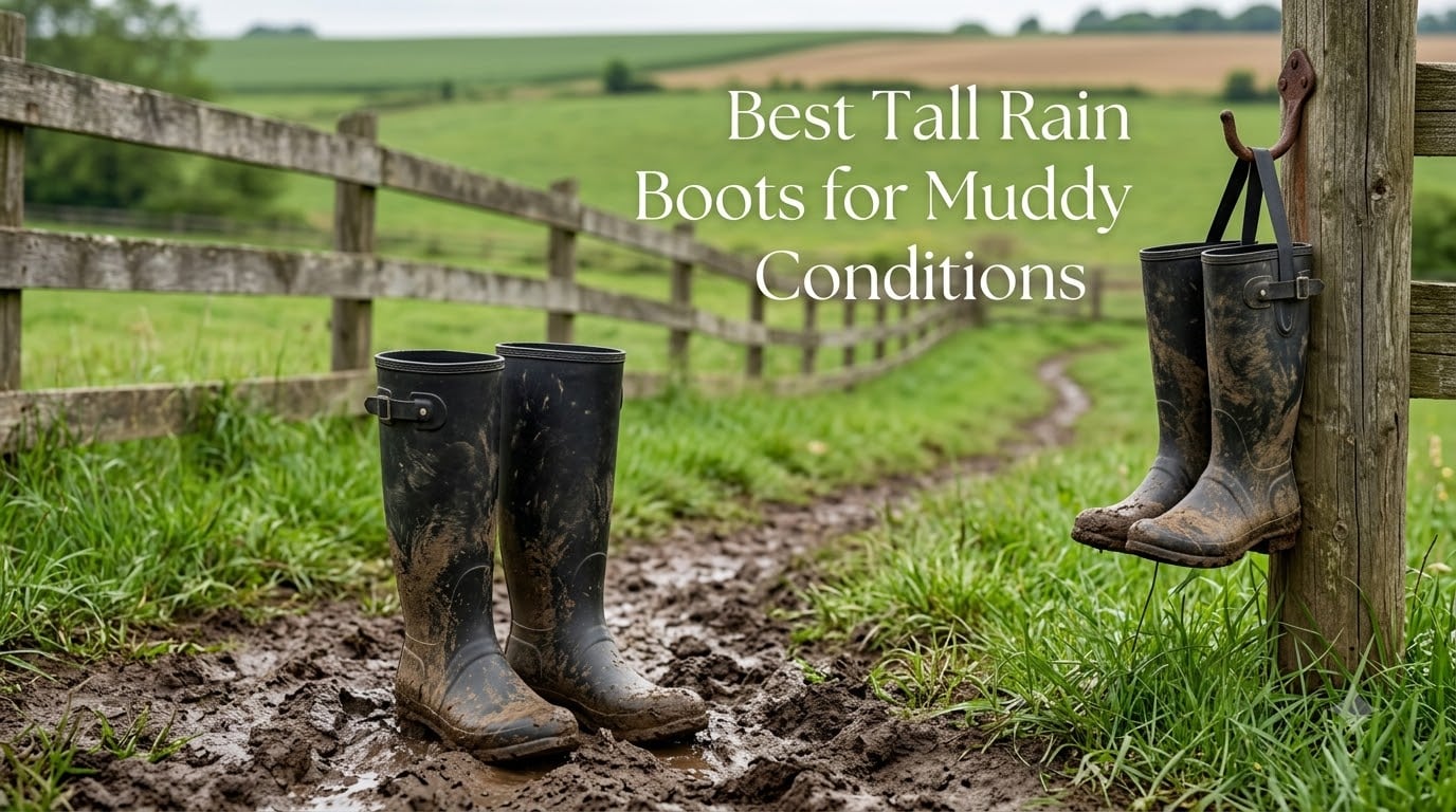 Best Tall Rain Boots for Muddy Conditions