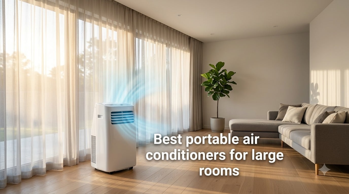 Best portable air conditioners for large rooms