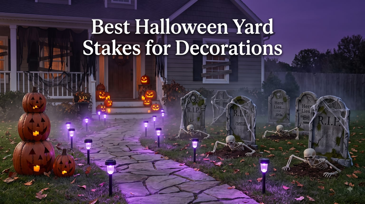 Best Halloween Yard Stakes for Decorations