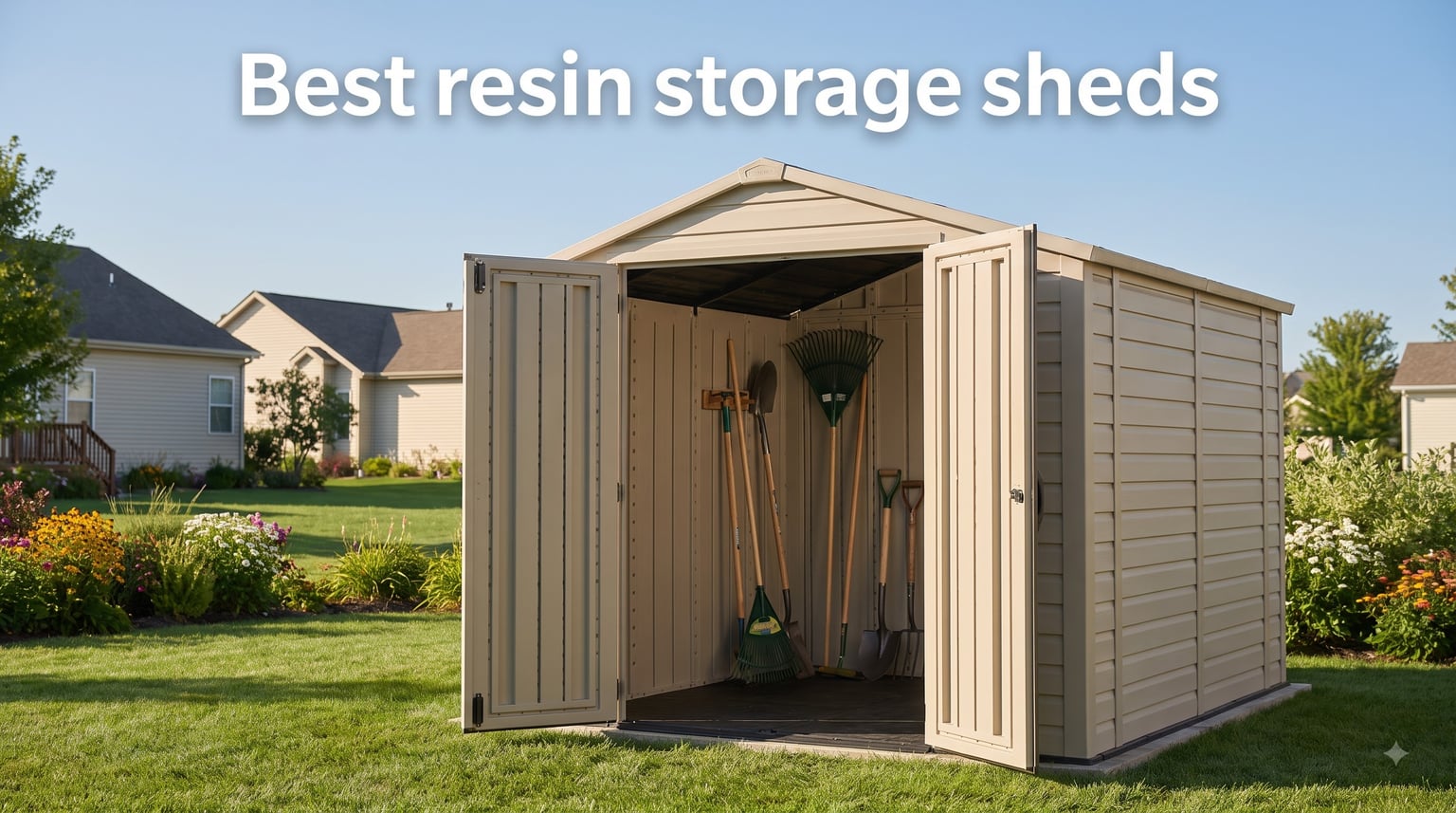 Best resin storage sheds