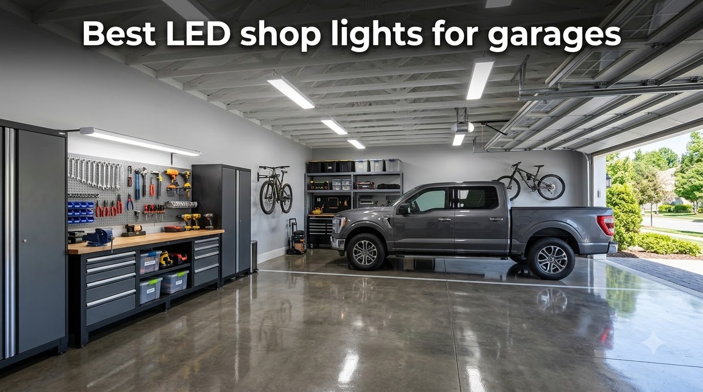Best LED shop lights for garages