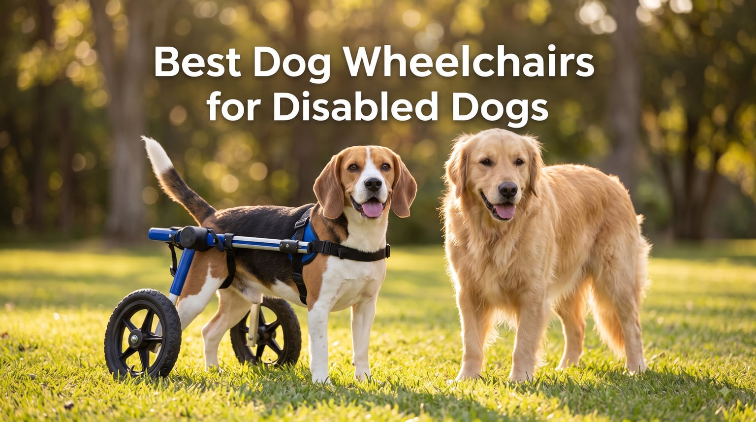 Best Dog Wheelchairs for Disabled Dogs