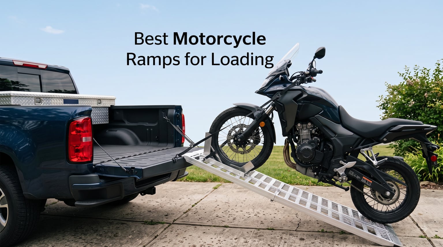 Best Motorcycle Ramps for Loading