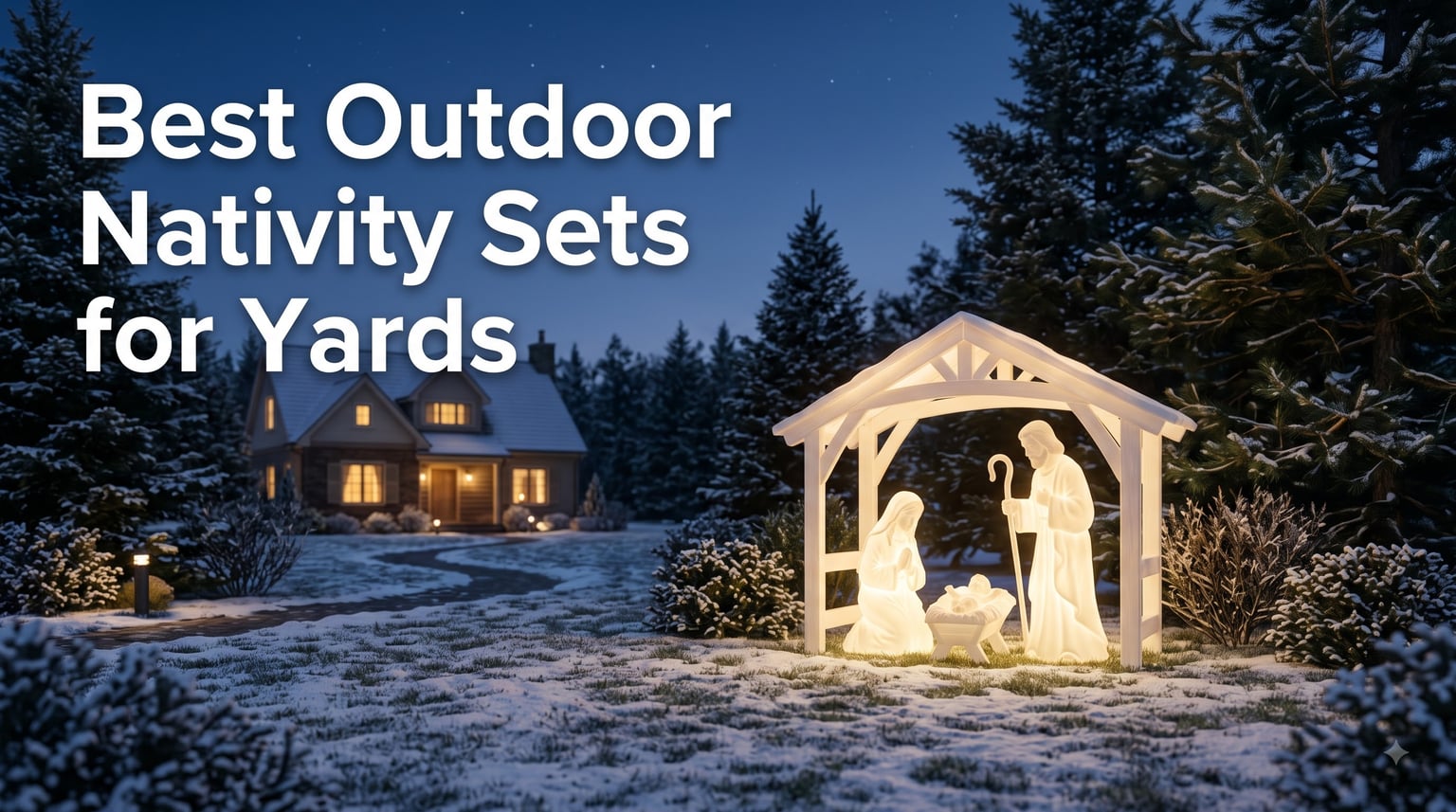 Best Outdoor Nativity Sets for Yards