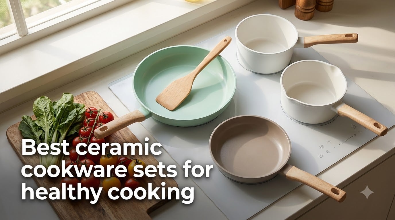 Best ceramic cookware sets for healthy cooking