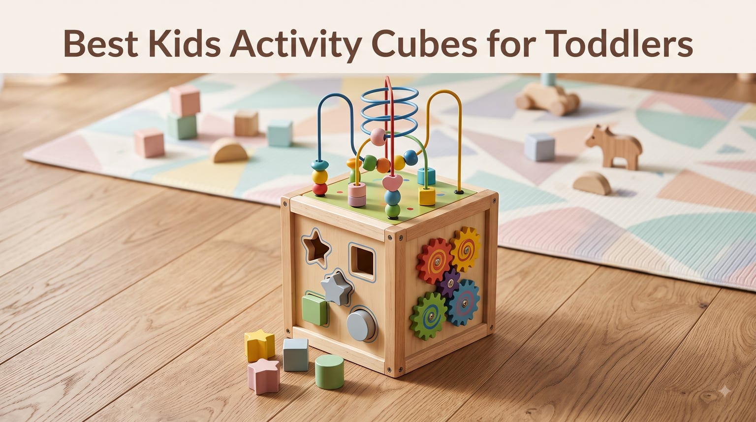 Best Kids Activity Cubes for Toddlers