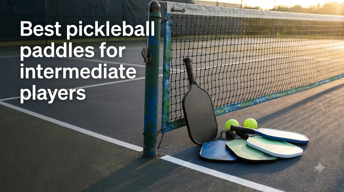 Best pickleball paddles for intermediate players