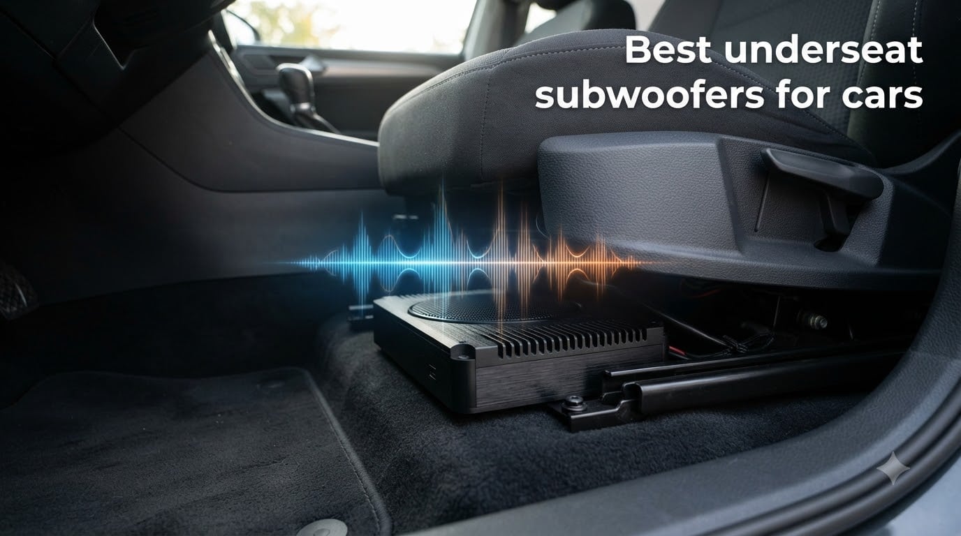 Best underseat subwoofers for cars