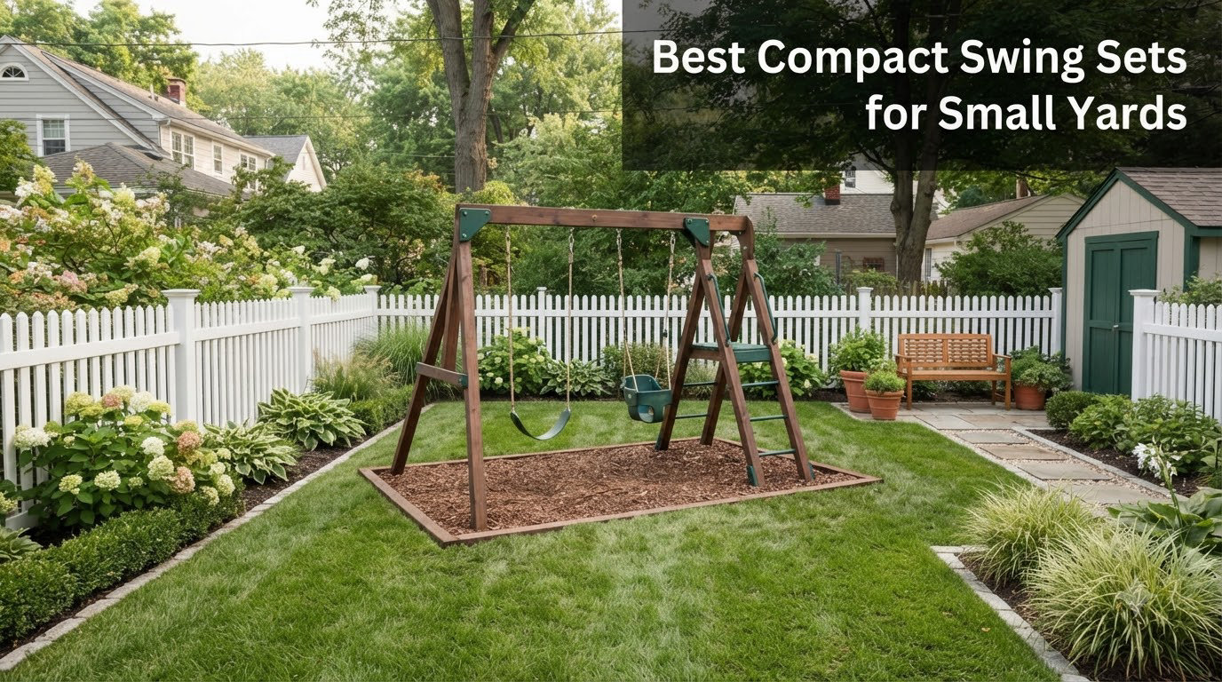 Best Compact Swing Sets for Small Yards
