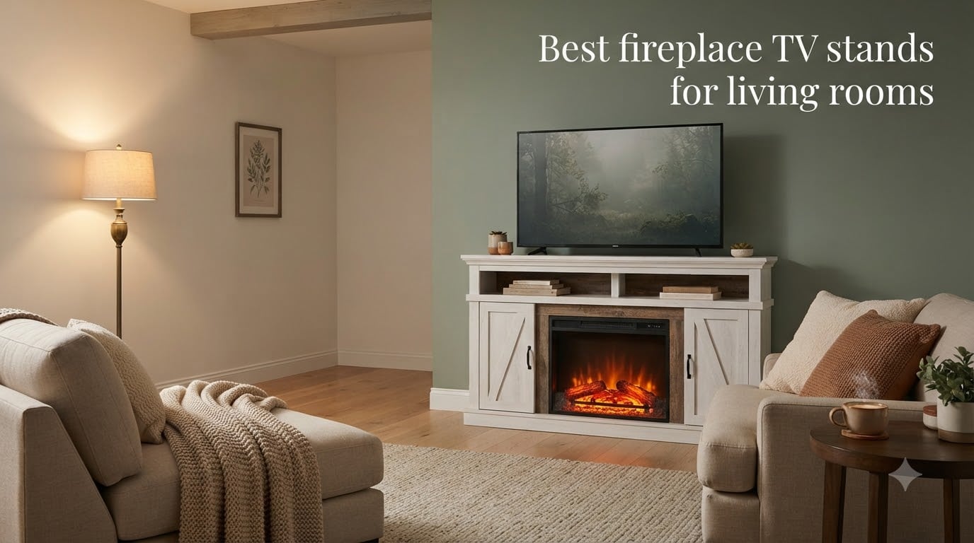 Best fireplace TV stands for living rooms