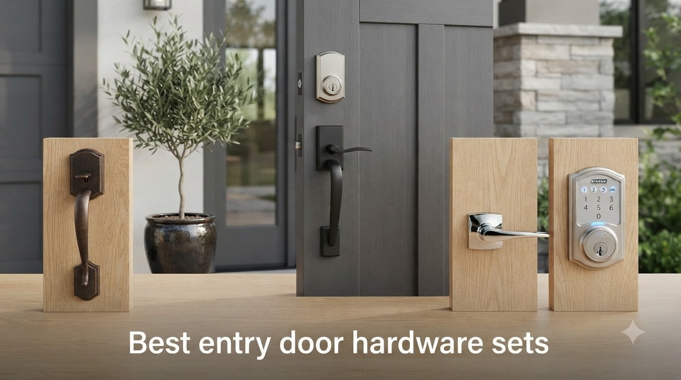 Best entry door hardware sets