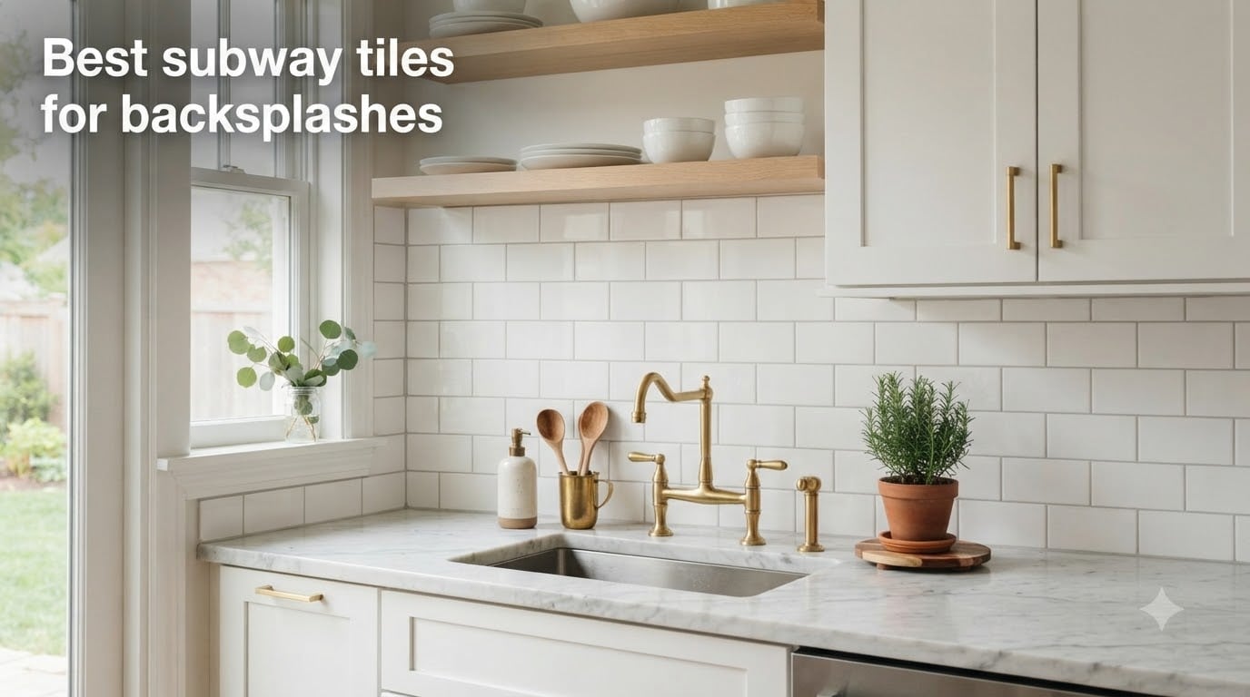 Best subway tiles for backsplashes