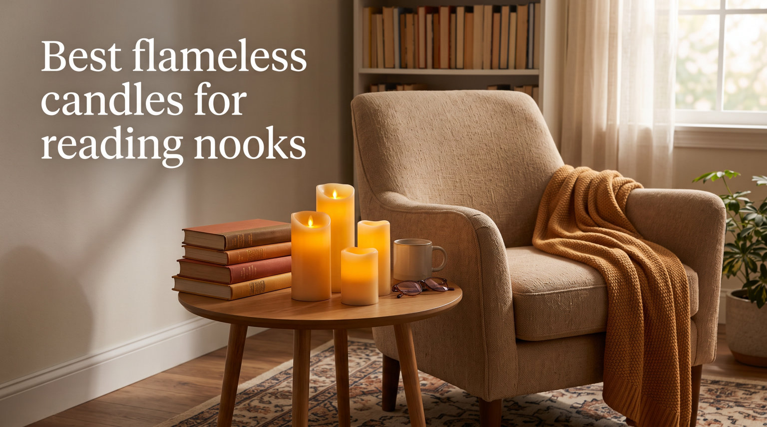 Best flameless candles for reading nooks