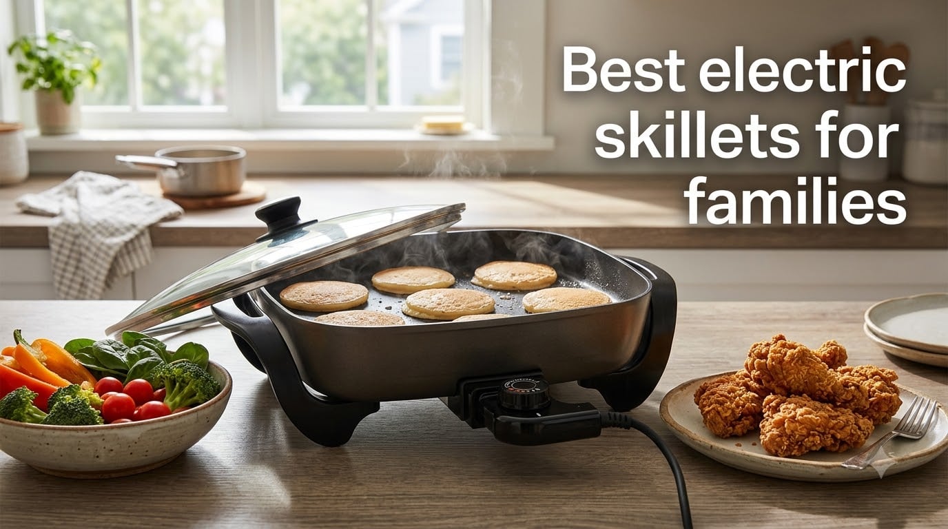 Best electric skillets for families