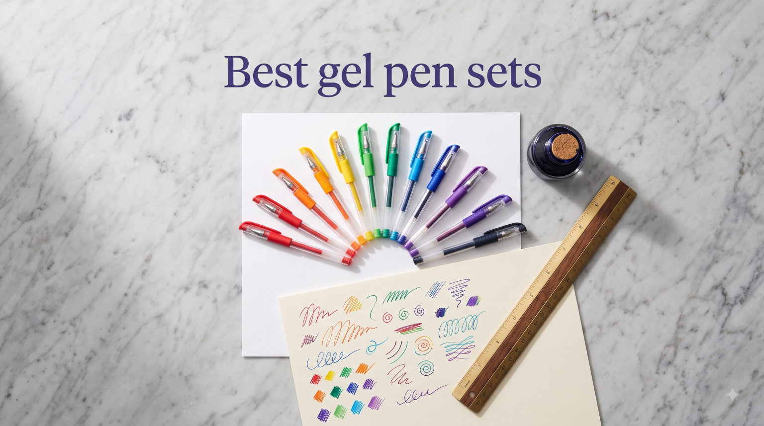 Best gel pen sets