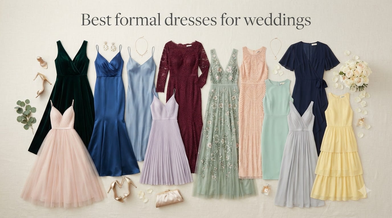 Best formal dresses for weddings