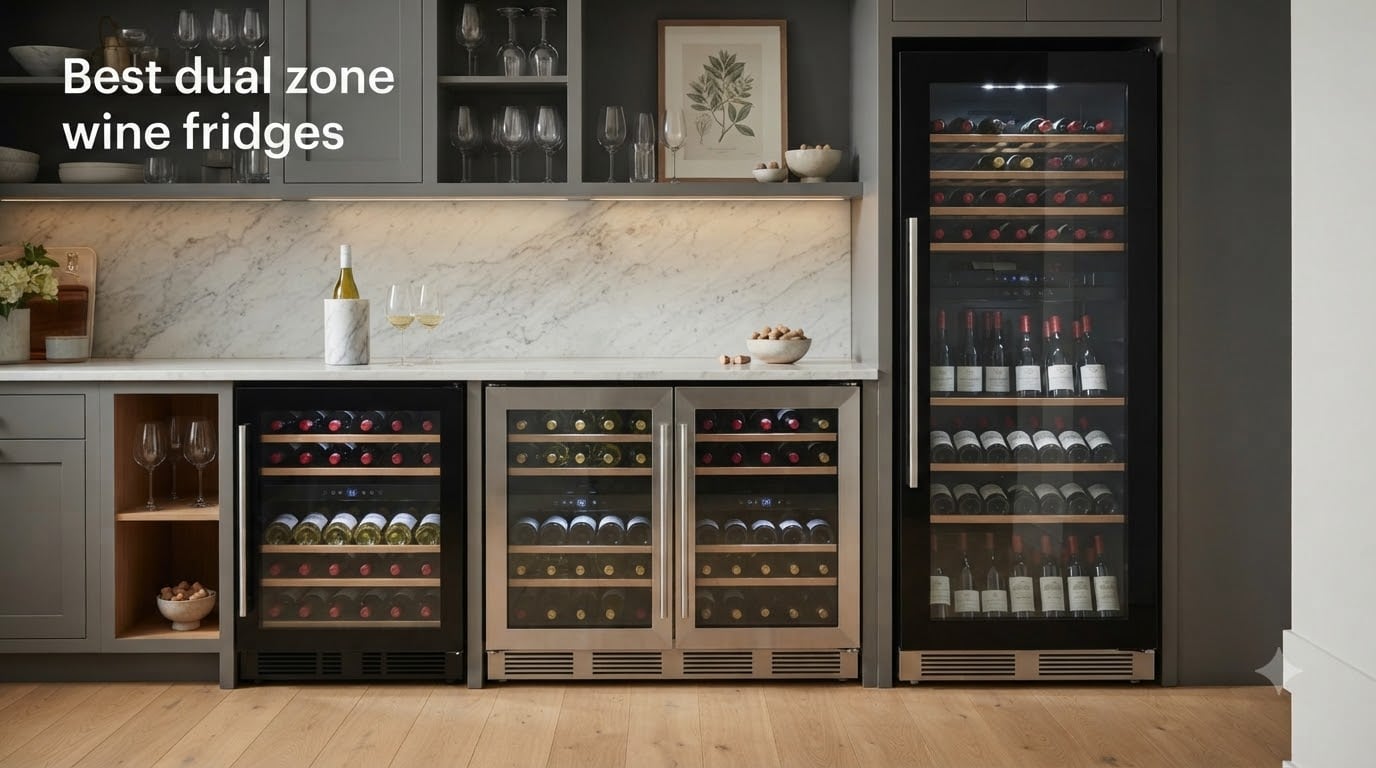 Best dual zone wine fridges