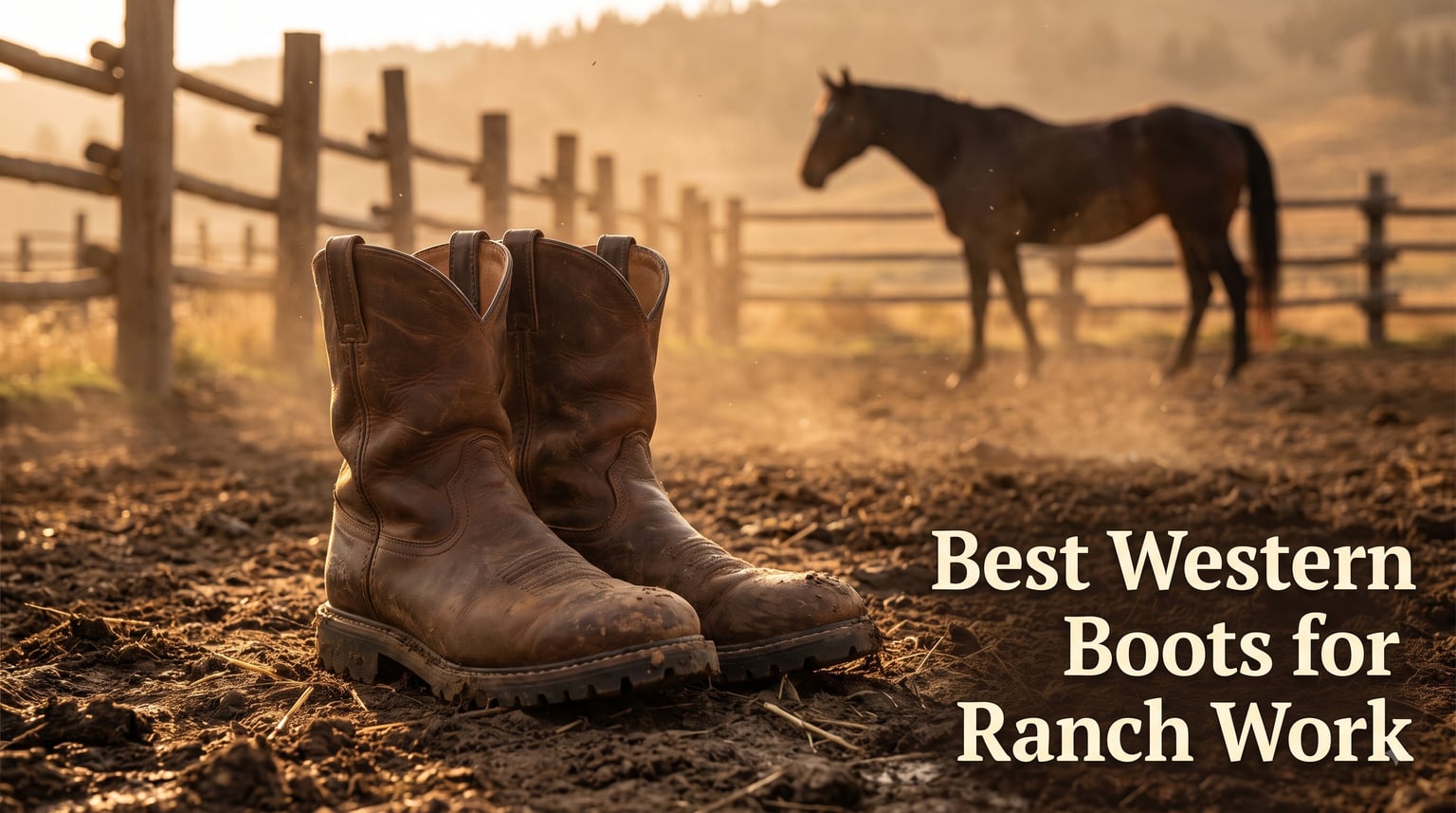 Best Western Boots for Ranch Work