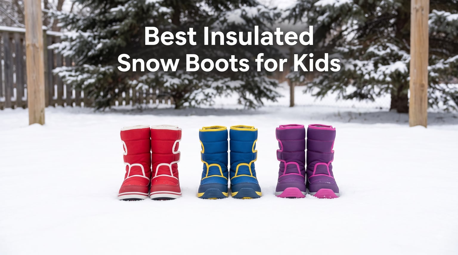 Best Insulated Snow Boots for Kids