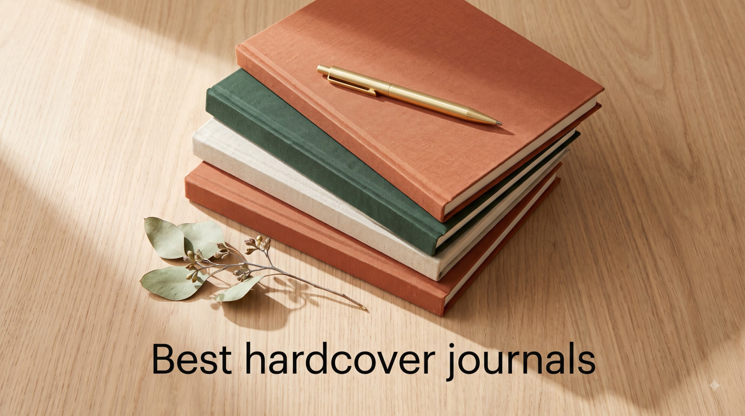 Best hardcover journals