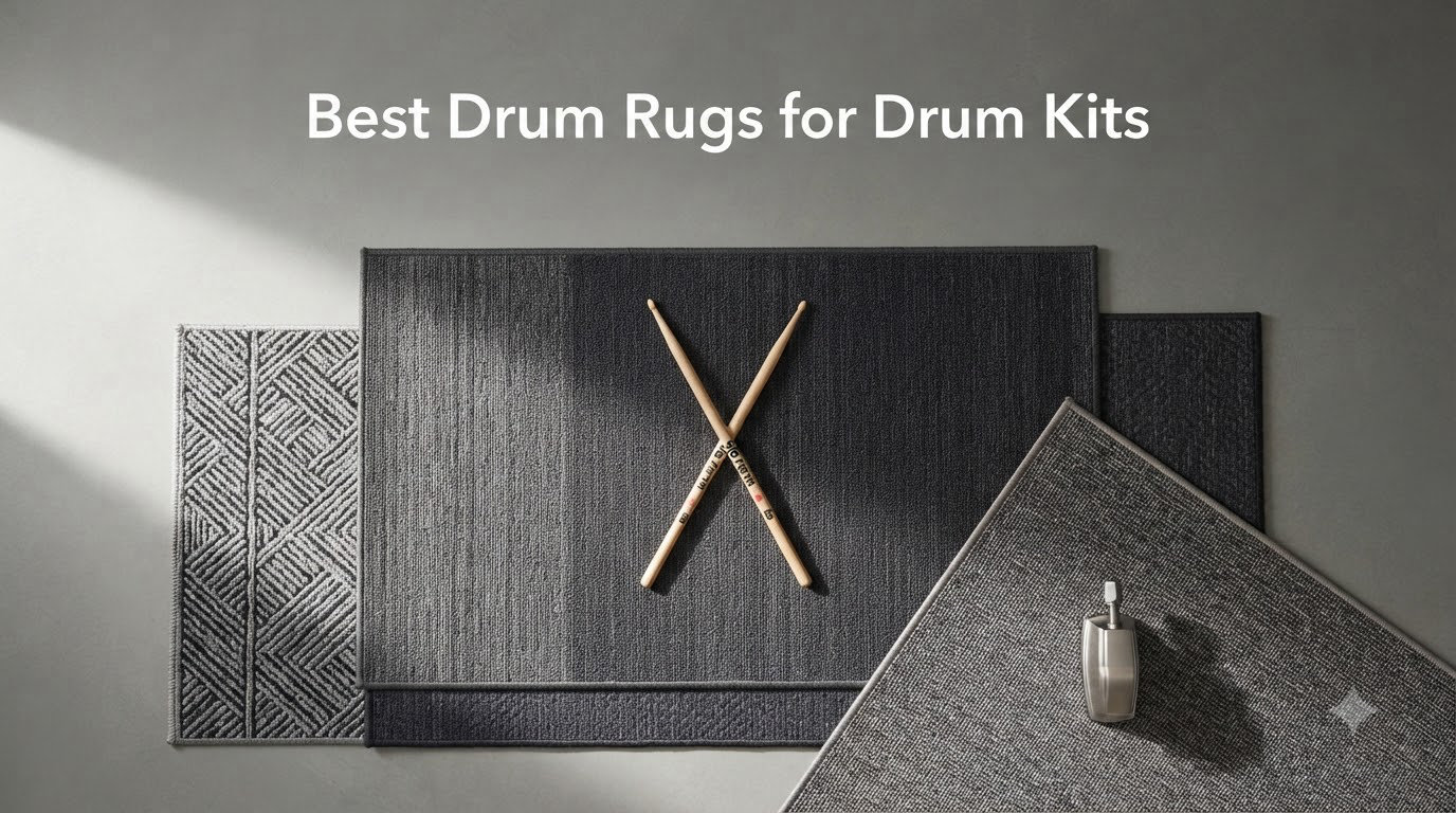 Best Drum Rugs for Drum Kits