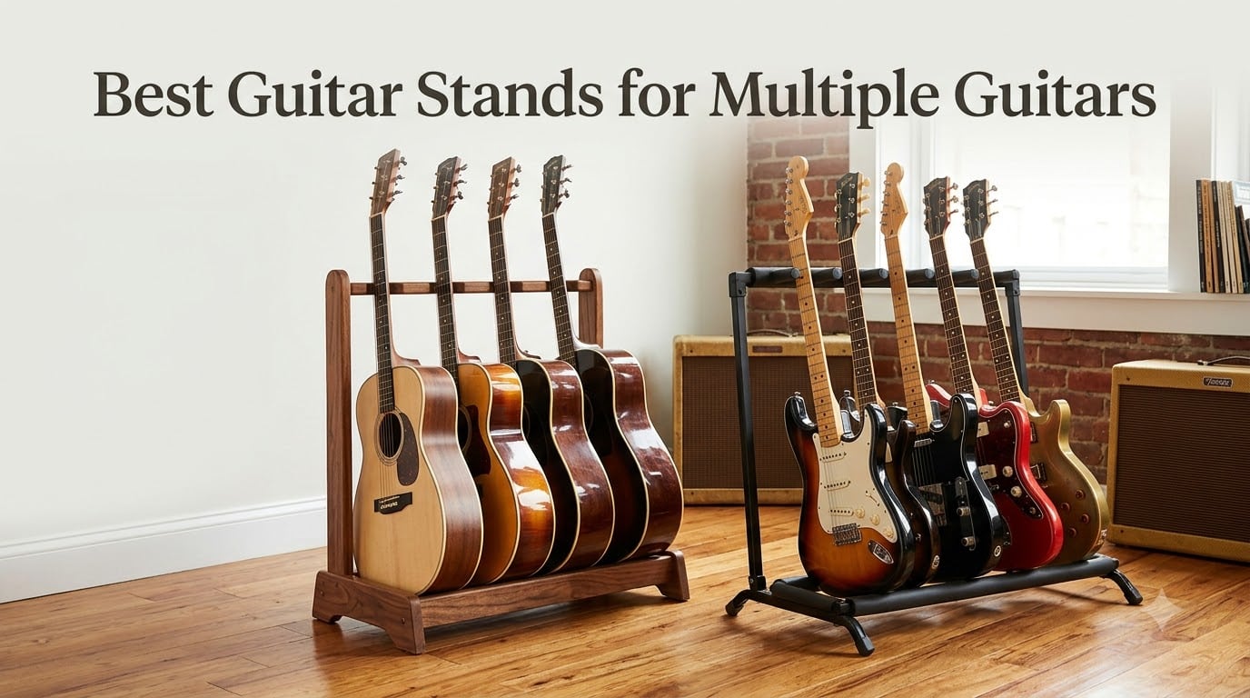Best Guitar Stands for Multiple Guitars