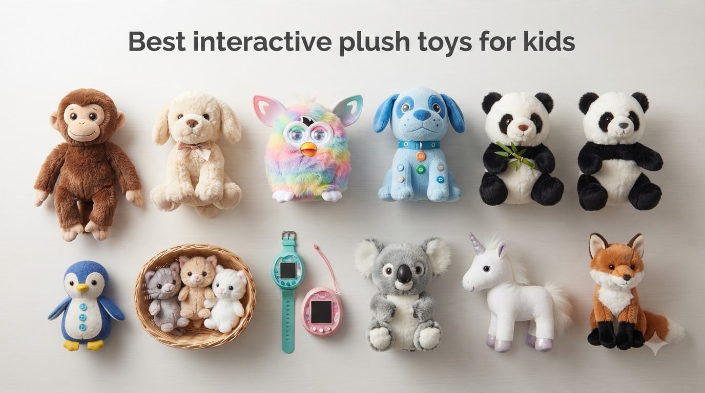 Best interactive plush toys for kids
