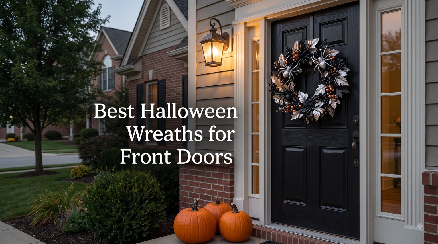 Best Halloween Wreaths for Front Doors