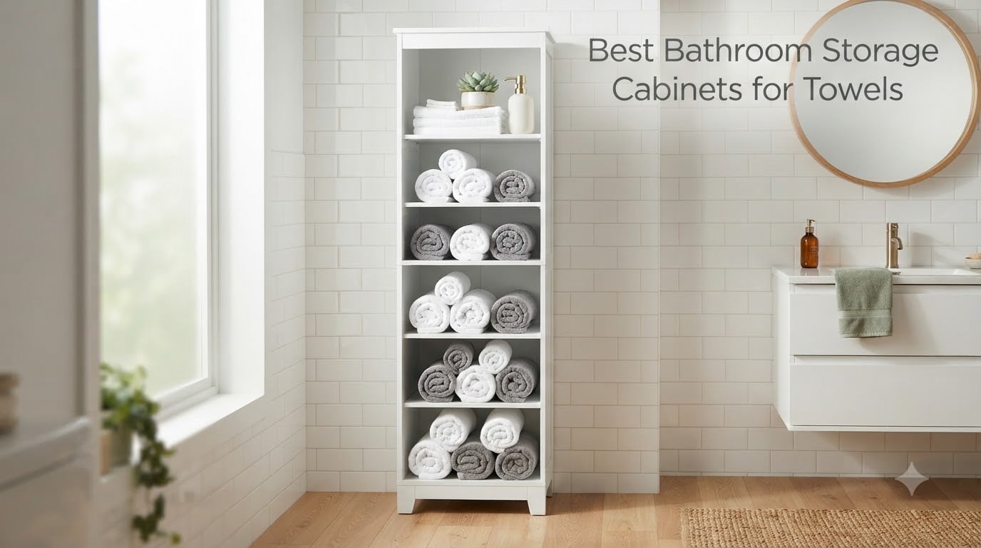 Best Bathroom Storage Cabinets for Towels