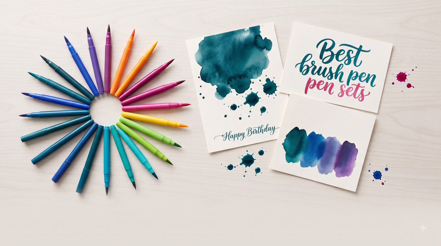 Best brush pen sets