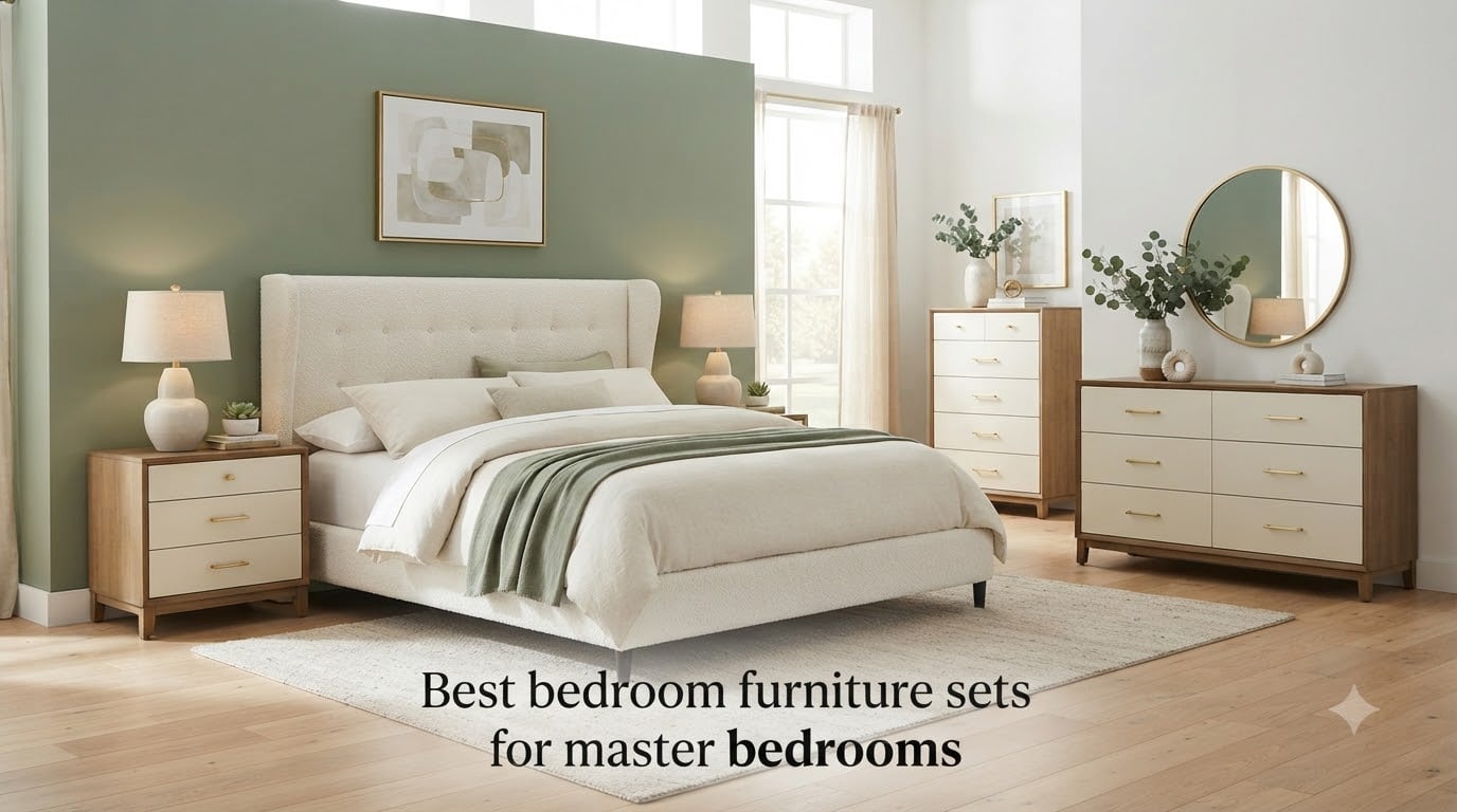 Best bedroom furniture sets for master bedrooms