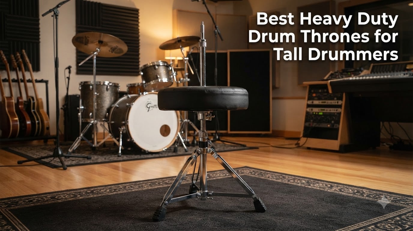 Best Heavy Duty Drum Thrones for Tall Drummers