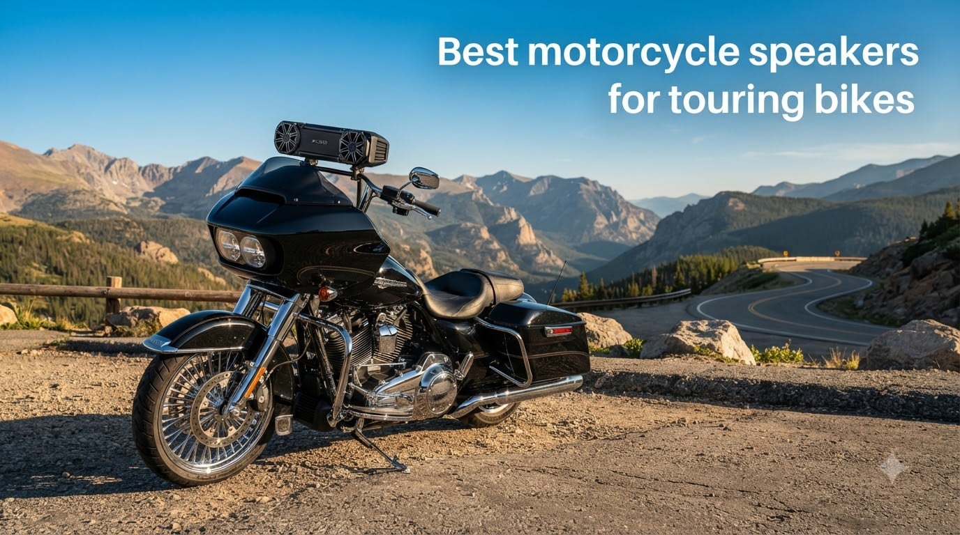 Best motorcycle speakers for touring bikes