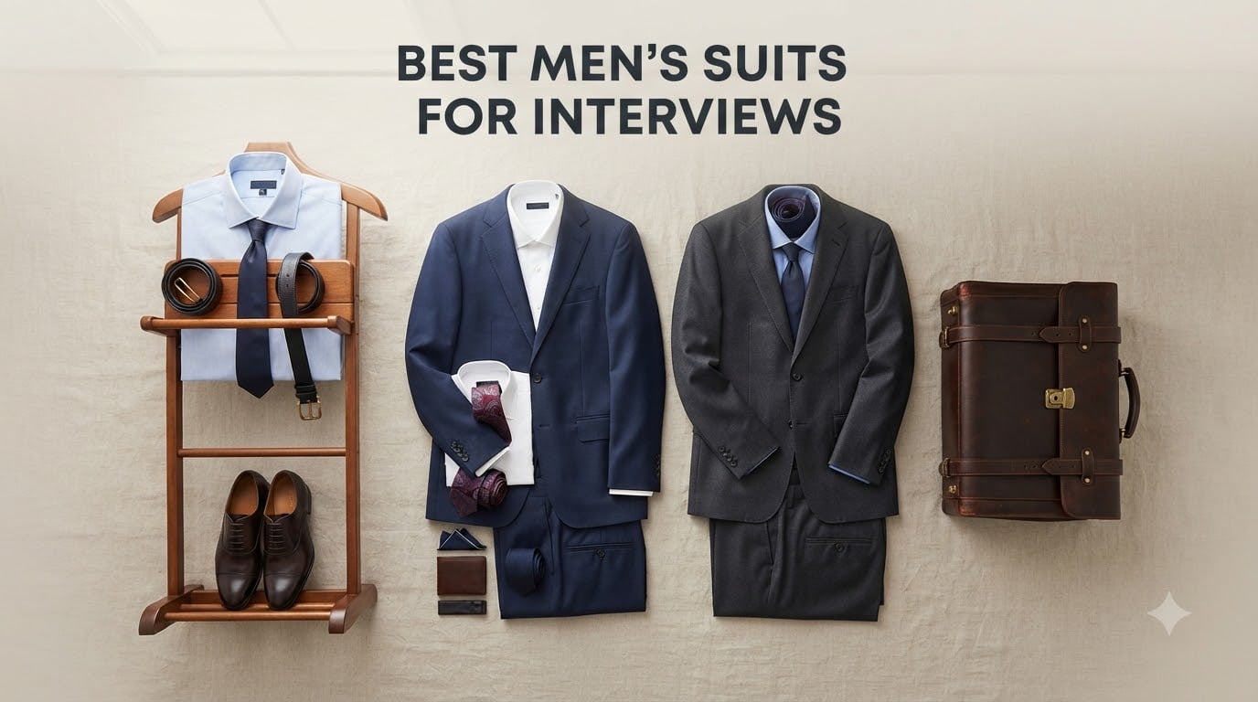 Best men's suits for interviews