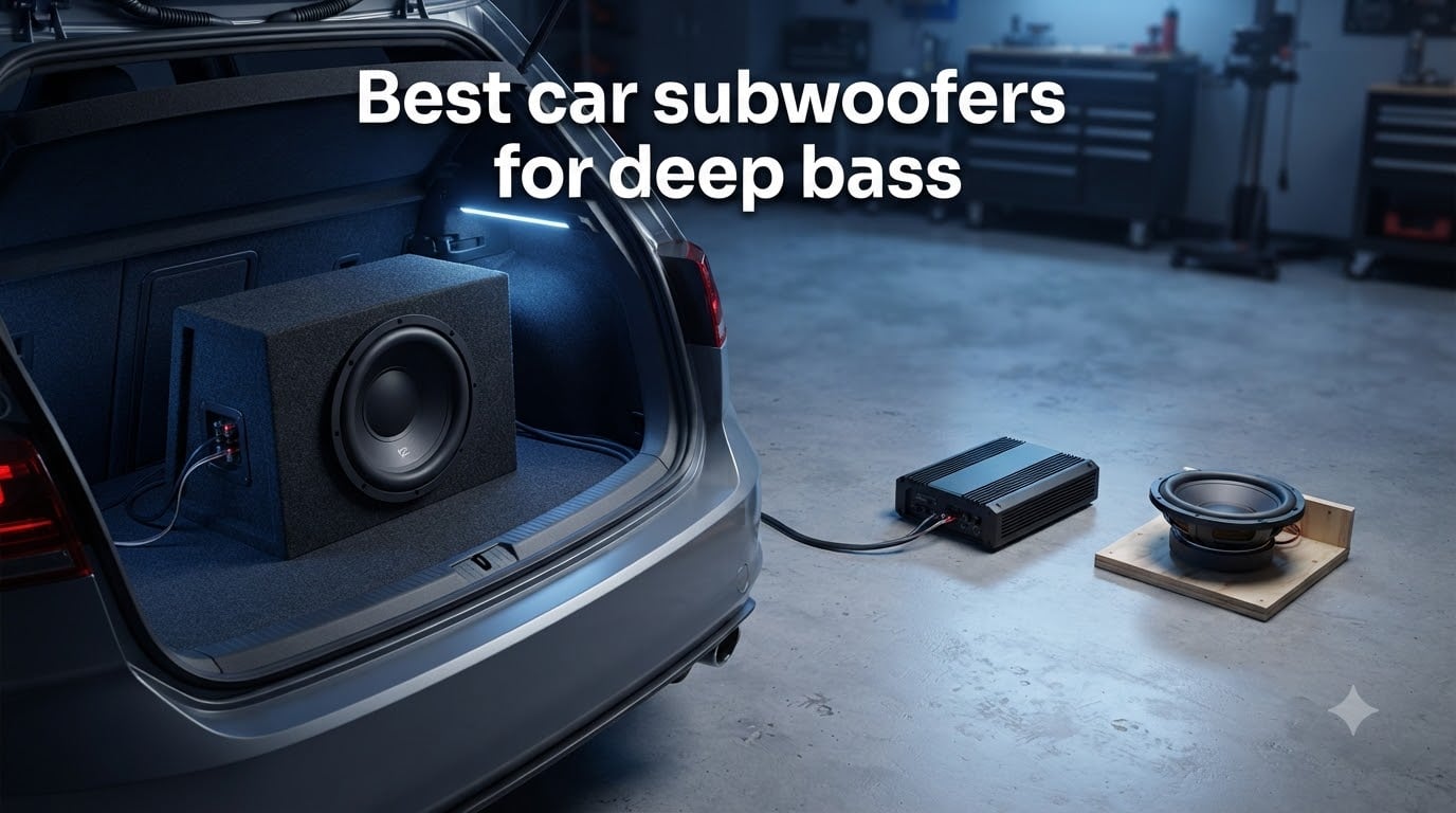 Best car subwoofers for deep bass