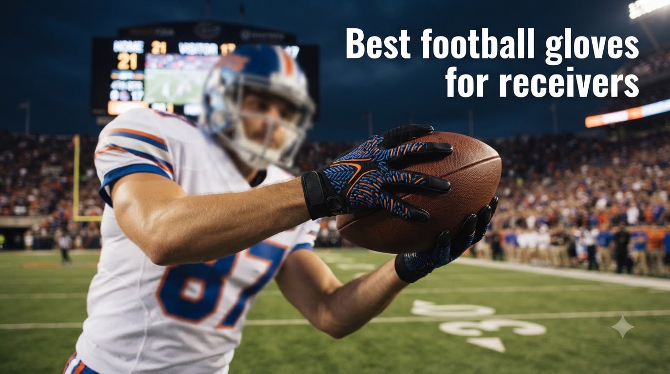 Best football gloves for receivers