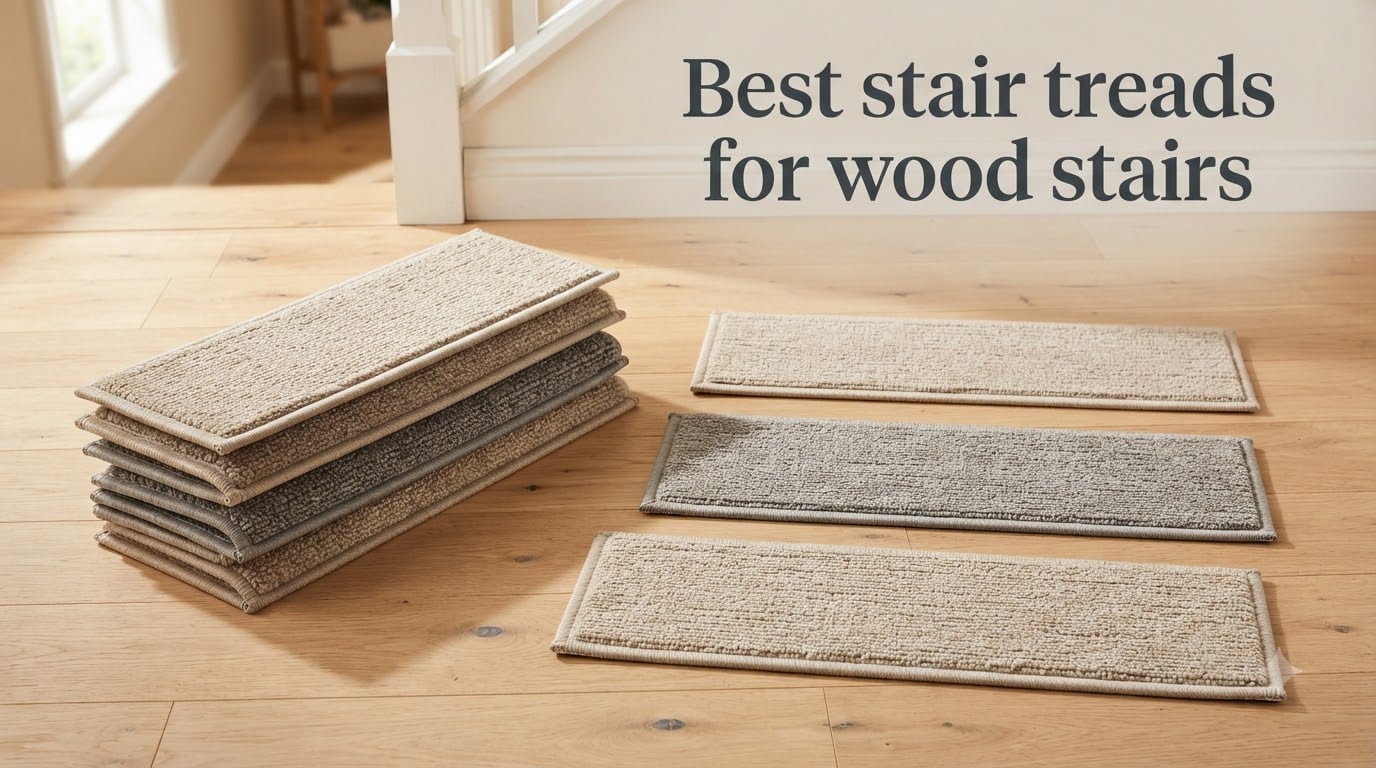 Best stair treads for wood stairs