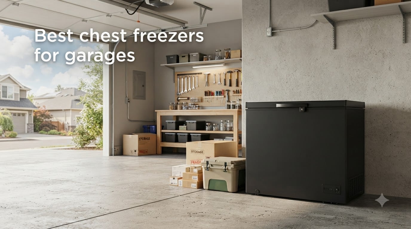 Best chest freezers for garages