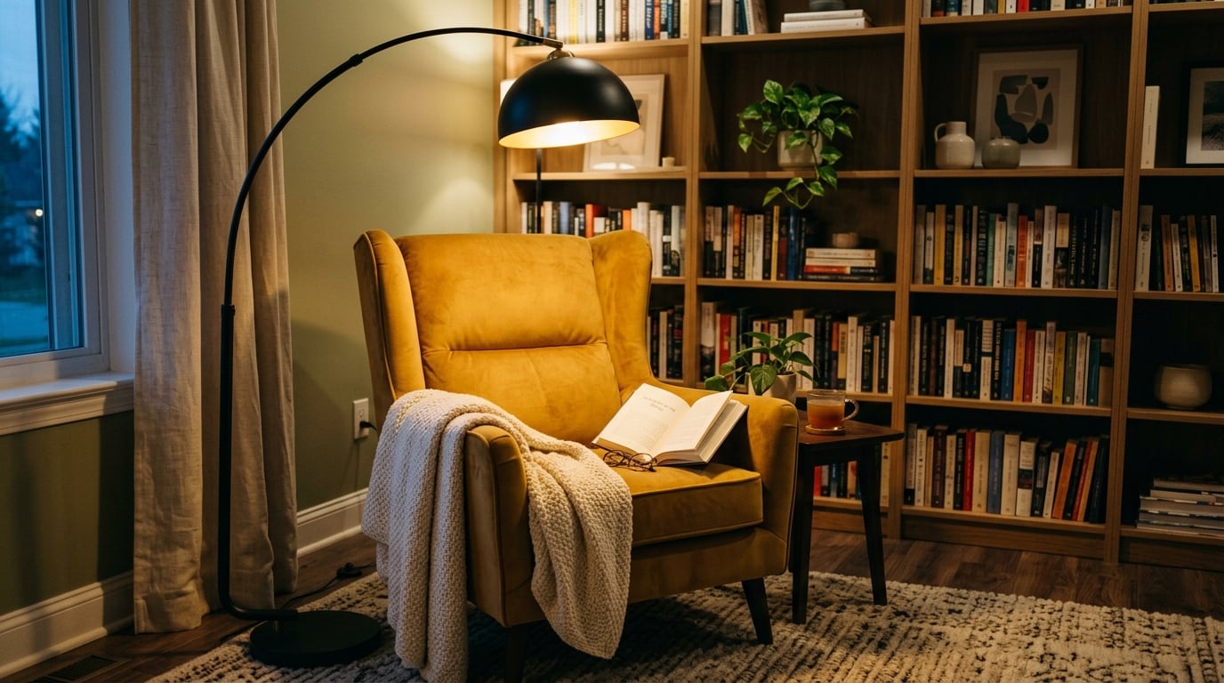 Best arc floor lamps for reading nooks