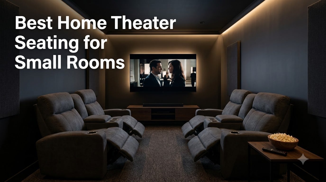 Best Home Theater Seating for Small Rooms