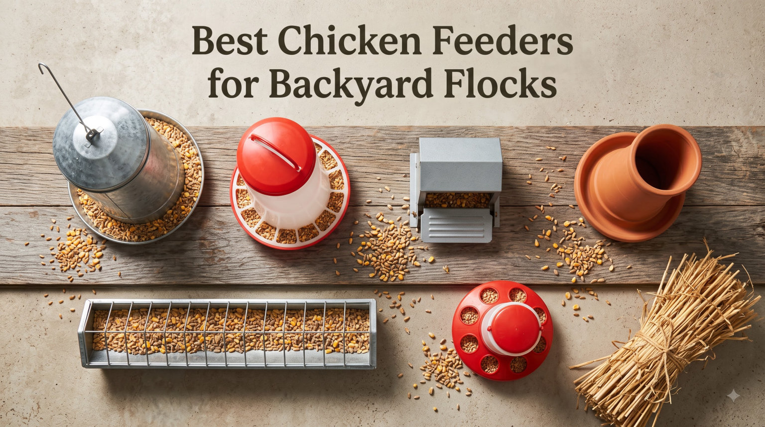 Best Chicken Feeders for Backyard Flocks
