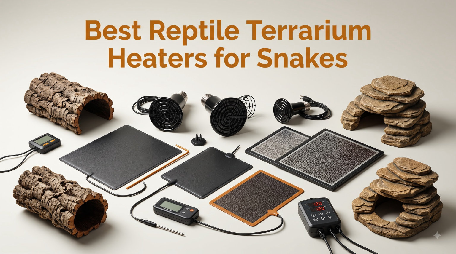 Best Reptile Terrarium Heaters for Snakes