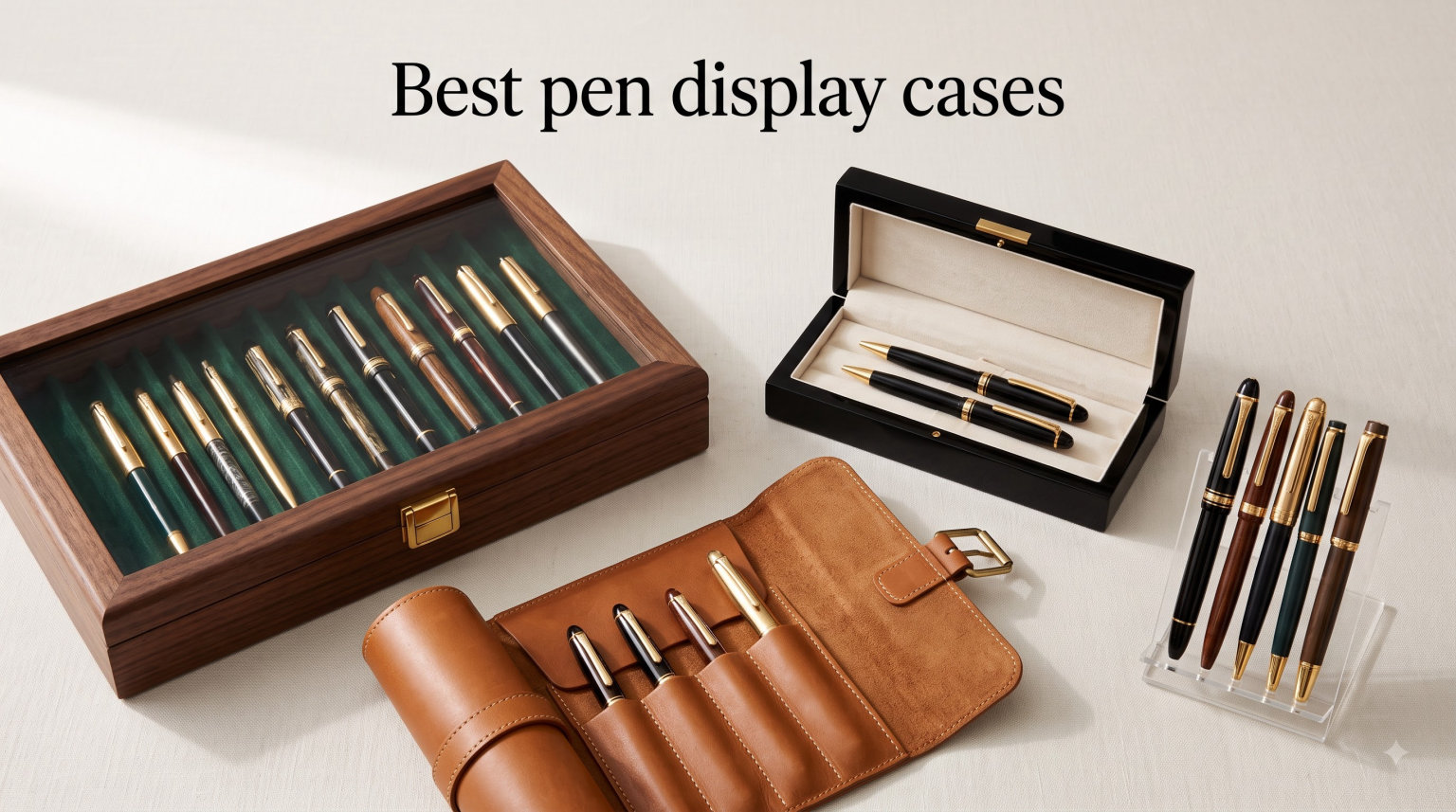 Best pen display cases